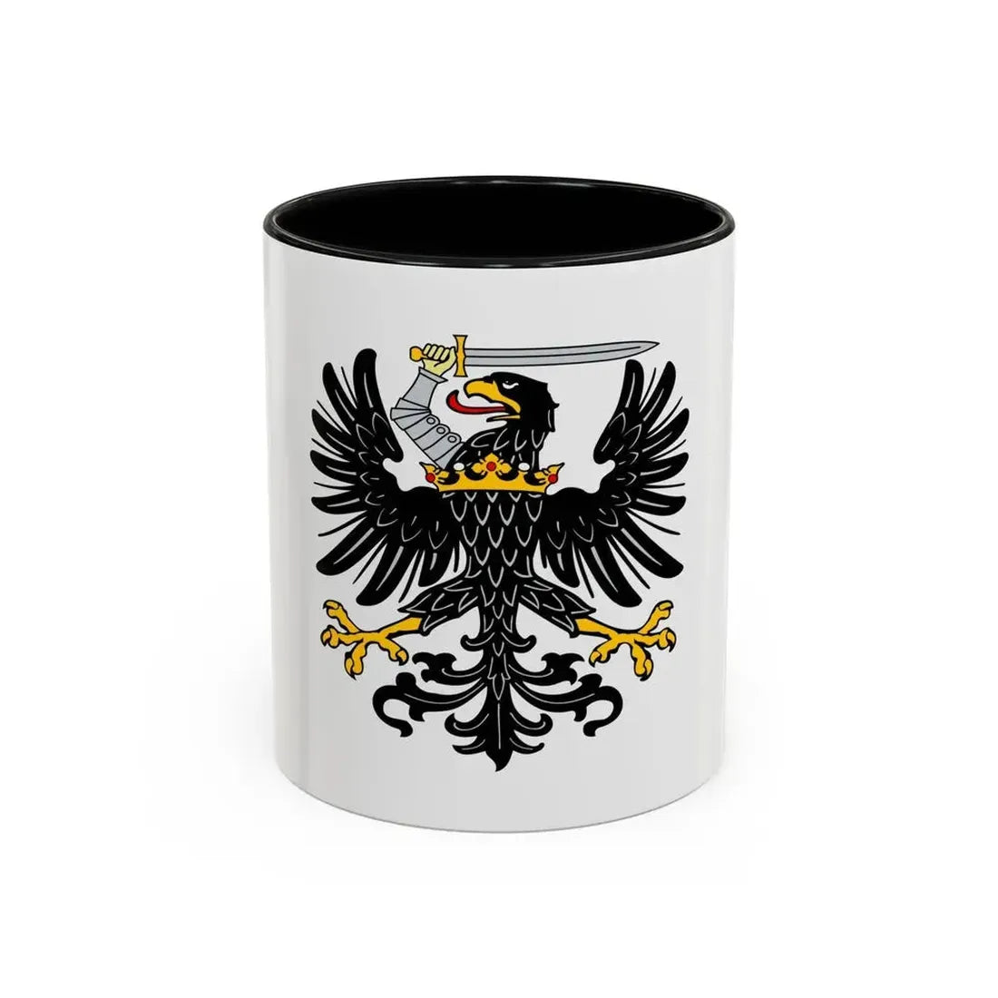 Flag of Royal Prussia Germany - Accent Coffee Mug 11oz Black - Go Mug Yourself