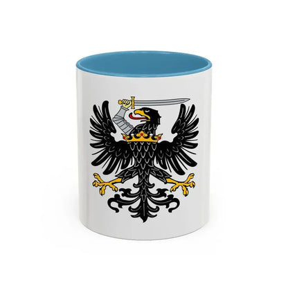 Flag of Royal Prussia Germany - Accent Coffee Mug 11oz Light Blue - Go Mug Yourself
