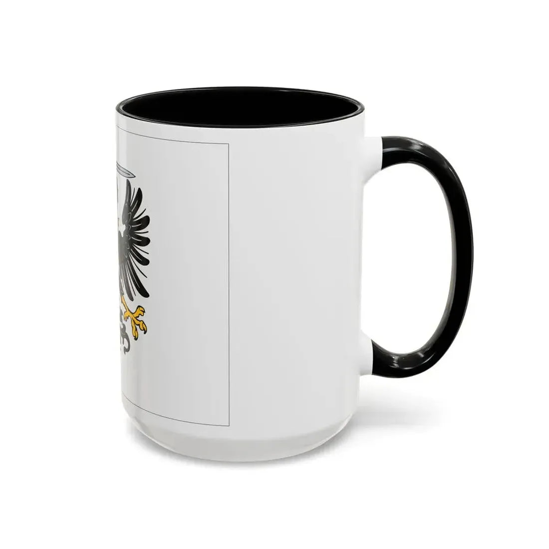 Flag of Royal Prussia Germany - Accent Coffee Mug - Go Mug Yourself