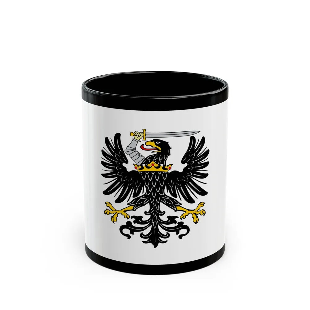 Flag of Royal Prussia Germany - Black Coffee Mug-11oz-Go Mug Yourself