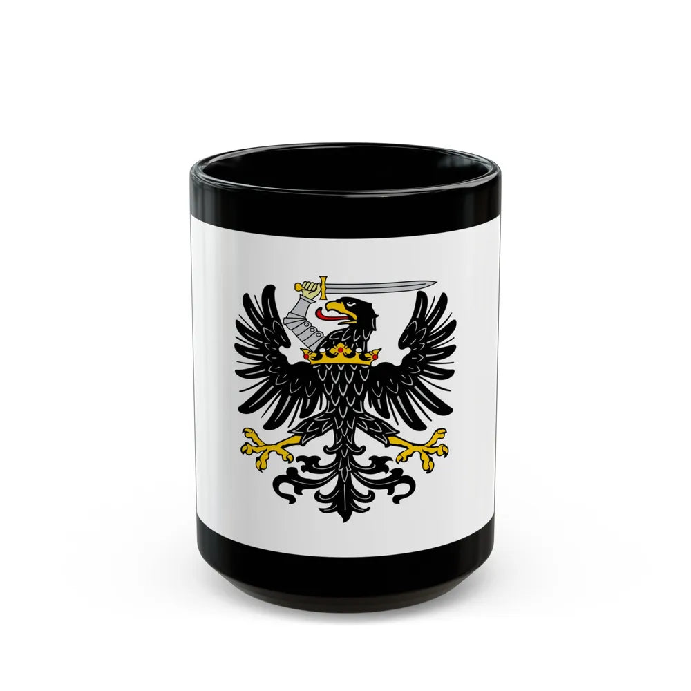 Flag of Royal Prussia Germany - Black Coffee Mug-15oz-Go Mug Yourself