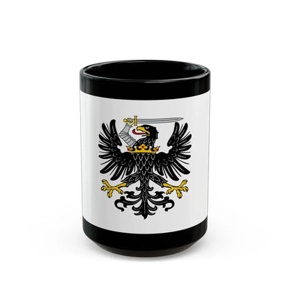 Flag of Royal Prussia Germany - Black Coffee Mug 15oz - Go Mug Yourself
