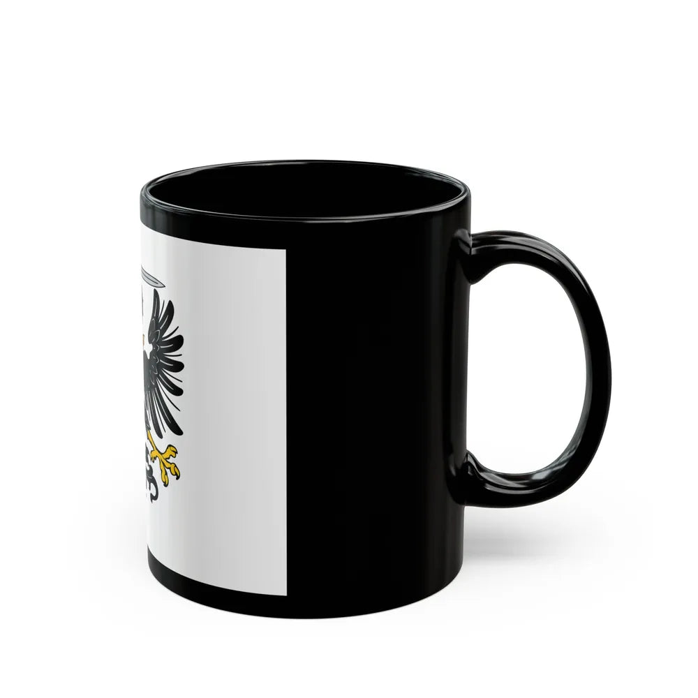 Flag of Royal Prussia Germany - Black Coffee Mug-Go Mug Yourself