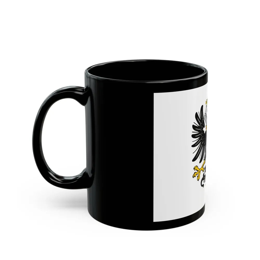 Flag of Royal Prussia Germany - Black Coffee Mug-Go Mug Yourself