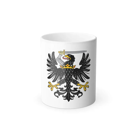 Flag of Royal Prussia Germany - Color Changing Coffee Mug 11oz - Go Mug Yourself
