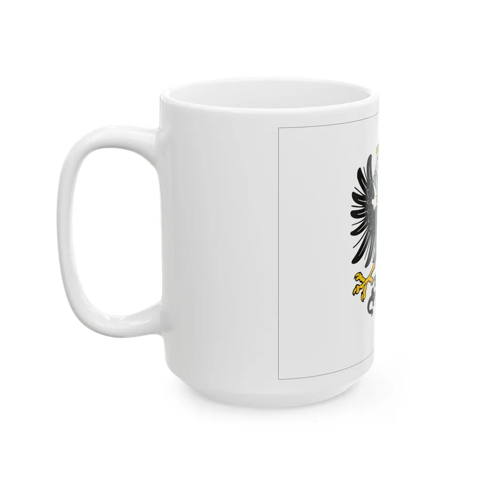 Flag of Royal Prussia Germany - White Coffee Mug-Go Mug Yourself