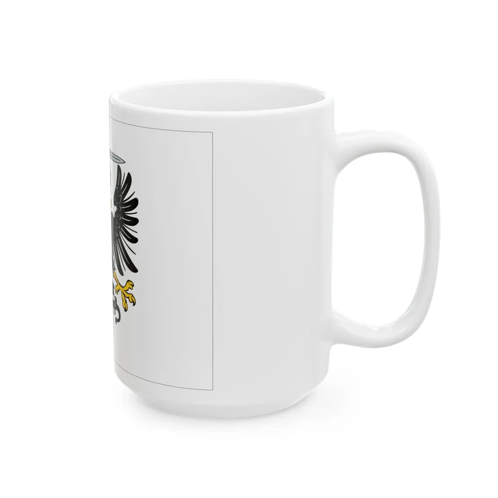 Flag of Royal Prussia Germany - White Coffee Mug-Go Mug Yourself