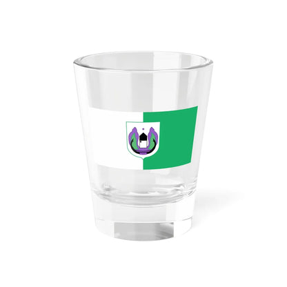 Flag of Rozaje (Montenegro) Shot Glass 1.5oz 1.5oz - Go Mug Yourself