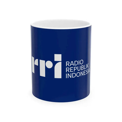 Flag of RRI 2023 (Indonesia) White Coffee Mug 11oz - Go Mug Yourself