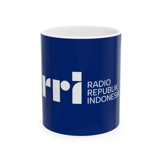 Flag of RRI 2023 (Indonesia) White Coffee Mug 11oz - Go Mug Yourself