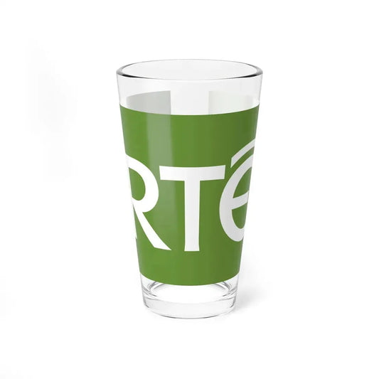Flag of RTÉ (Ireland) Pint Glass 16oz 16oz - Go Mug Yourself