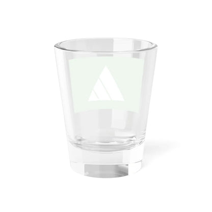 Flag of Rubeshibe Hokkaido 1964-2006 (Japan) Shot Glass 1.5oz - Go Mug Yourself