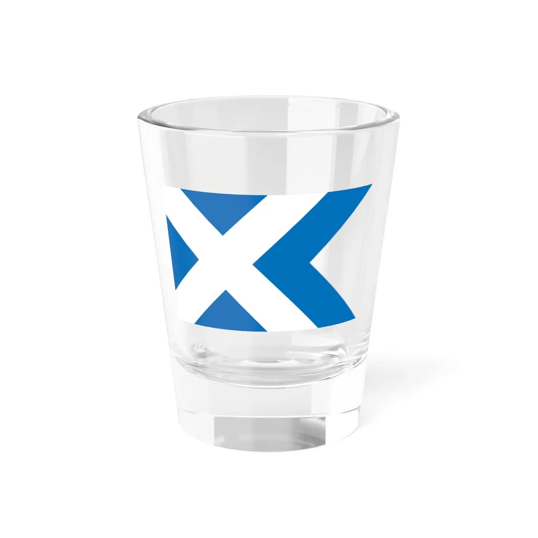 Flag of Ruhnu Parish (Estonia) Shot Glass 1.5oz 1.5oz - Go Mug Yourself