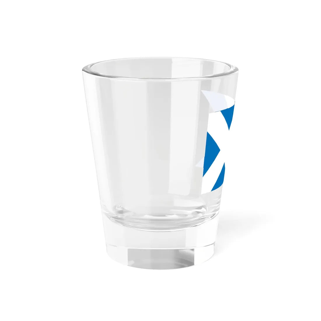 Flag of Ruhnu Parish (Estonia) Shot Glass 1.5oz - Go Mug Yourself