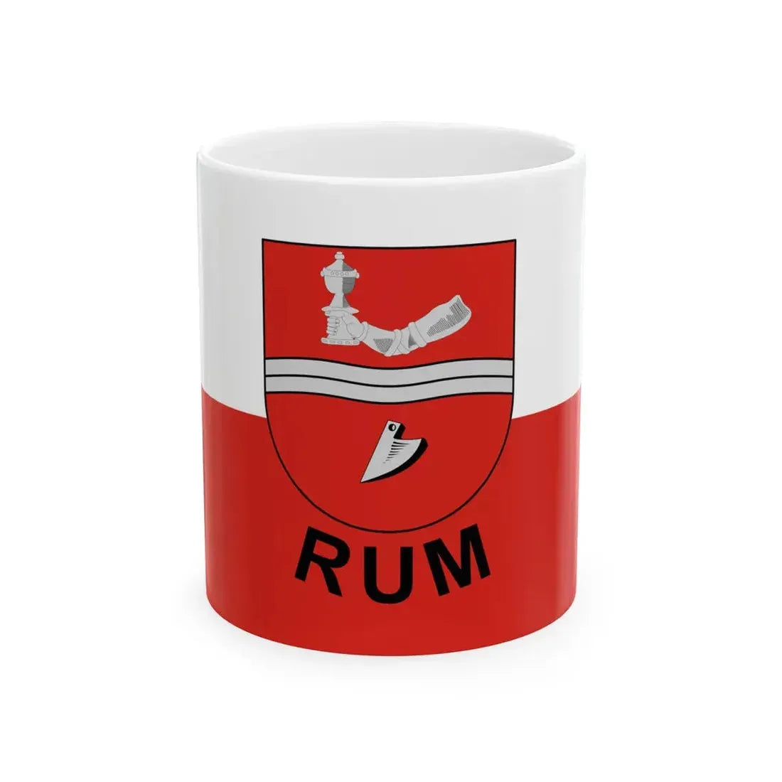 Flag of Rum Hungary (Hungary) White Coffee Mug 11oz - Go Mug Yourself