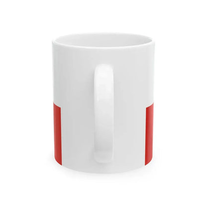 Flag of Rum Hungary (Hungary) White Coffee Mug - Go Mug Yourself