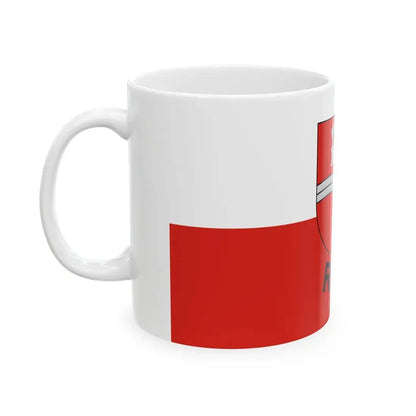 Flag of Rum Hungary (Hungary) White Coffee Mug - Go Mug Yourself