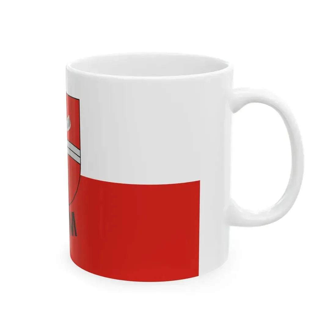 Flag of Rum Hungary (Hungary) White Coffee Mug - Go Mug Yourself