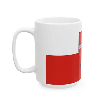Flag of Rum Hungary (Hungary) White Coffee Mug - Go Mug Yourself