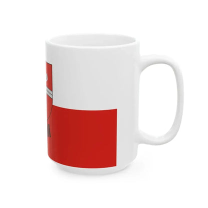 Flag of Rum Hungary (Hungary) White Coffee Mug - Go Mug Yourself