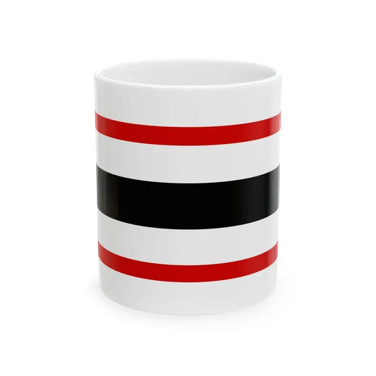 Flag of Rumes (Belgium) White Coffee Mug 11oz - Go Mug Yourself