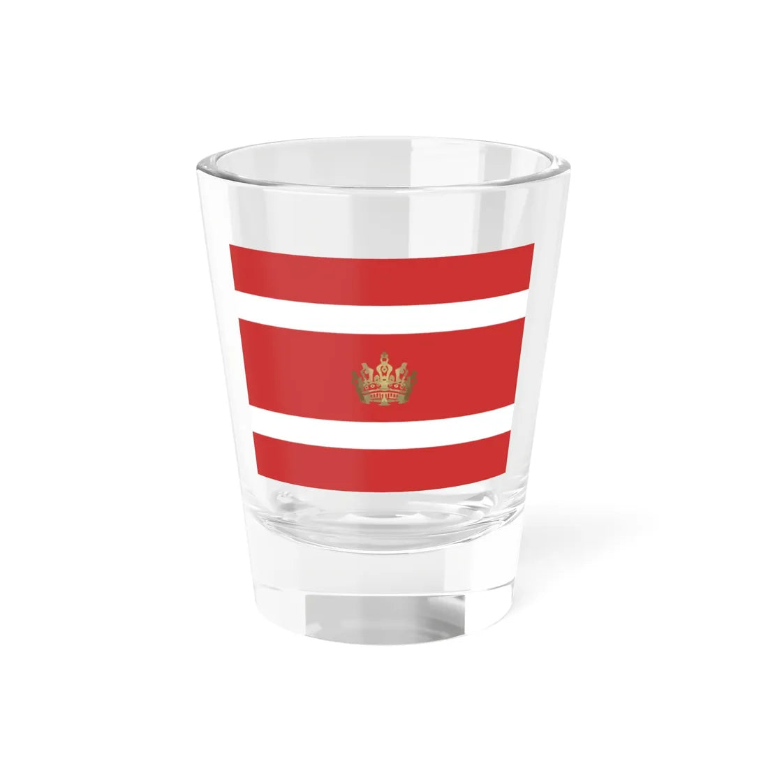 Flag of Ruritania Shot Glass 1.5oz 1.5oz - Go Mug Yourself