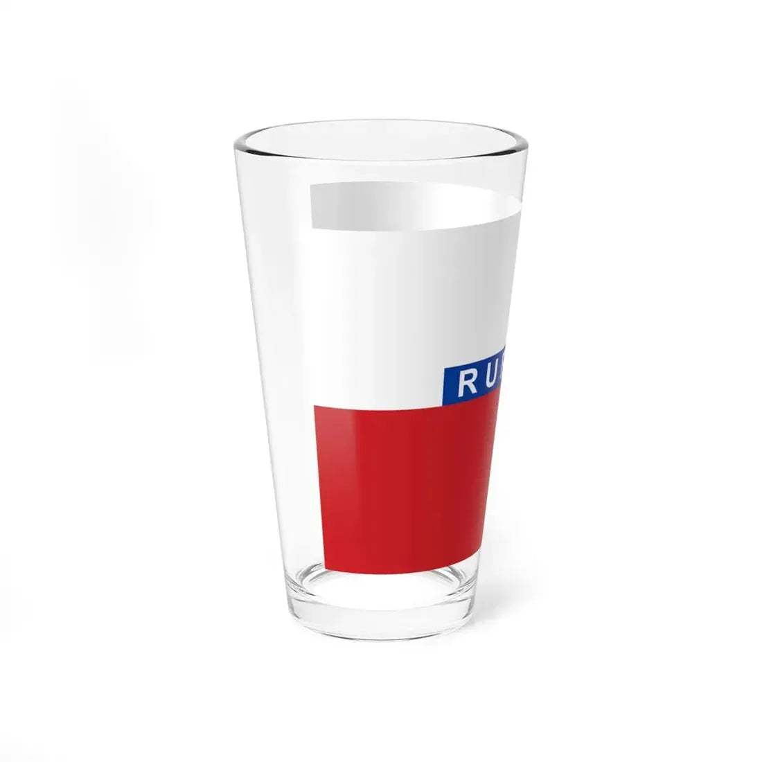 Flag of Rurutu (France) Pint Glass 16oz - Go Mug Yourself