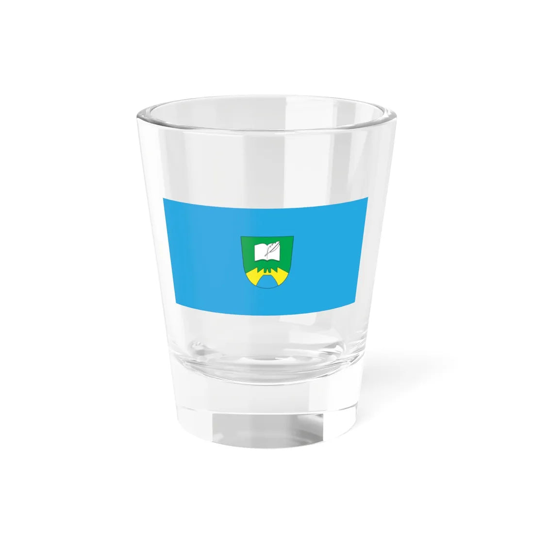 Flag of Ruse (Slovenia) Shot Glass 1.5oz 1.5oz - Go Mug Yourself