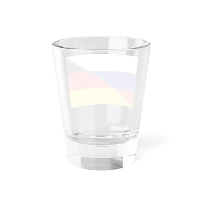 Flag of Russia and Germany (Germany) Shot Glass 1.5oz - Go Mug Yourself
