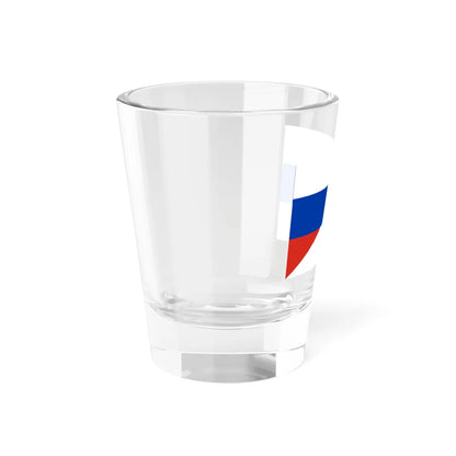 Flag of Russia and white-blue-white flag (Russia) Shot Glass 1.5oz - Go Mug Yourself