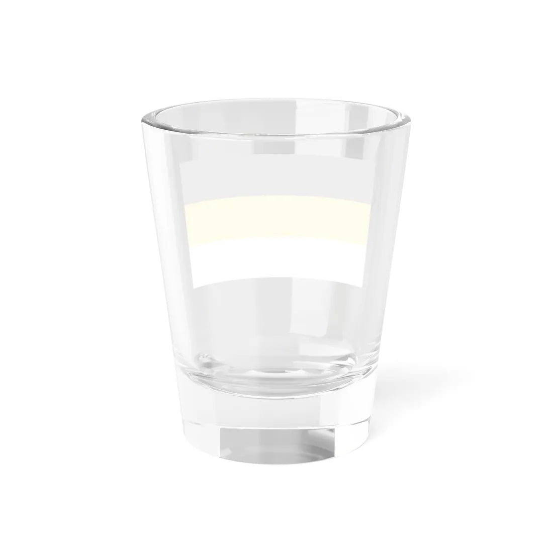 Flag of Russia black-yellow-white 3-5 (Estonia) Shot Glass 1.5oz - Go Mug Yourself