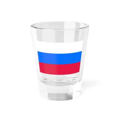 Flag of Russia CMYK (Russia) Shot Glass 1.5oz 1.5oz - Go Mug Yourself