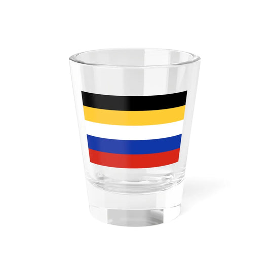 Flag of Russia combined tricolor (Russia) Shot Glass 1.5oz 1.5oz - Go Mug Yourself
