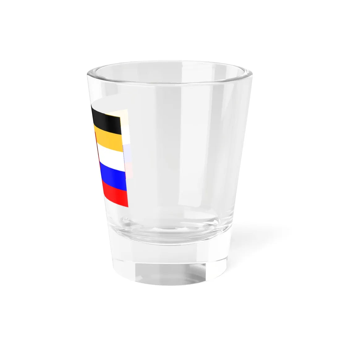 Flag of Russia combined tricolor with Imperial coat of arms (Russia) Shot Glass 1.5oz - Go Mug Yourself