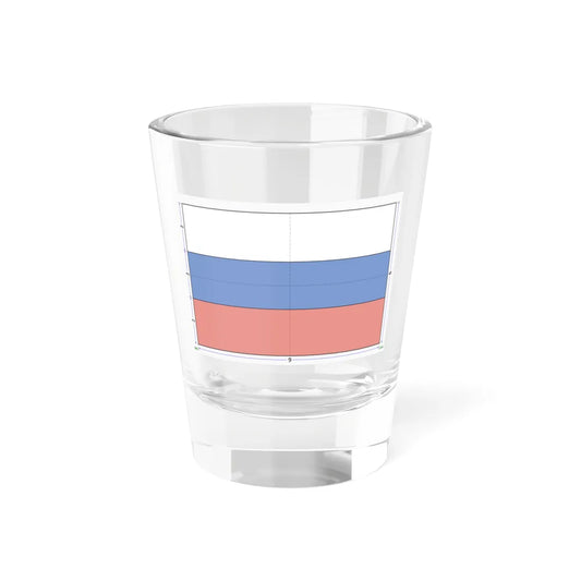 Flag of Russia construction sheet (Russia) Shot Glass 1.5oz 1.5oz - Go Mug Yourself