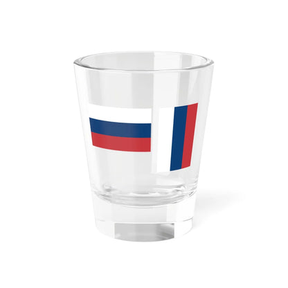 Flag of Russia hv (Russia) Shot Glass 1.5oz 1.5oz - Go Mug Yourself