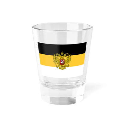 Flag of Russia Napoleon Empire - Total War Faction (Russia) Shot Glass 1.5oz 1.5oz - Go Mug Yourself