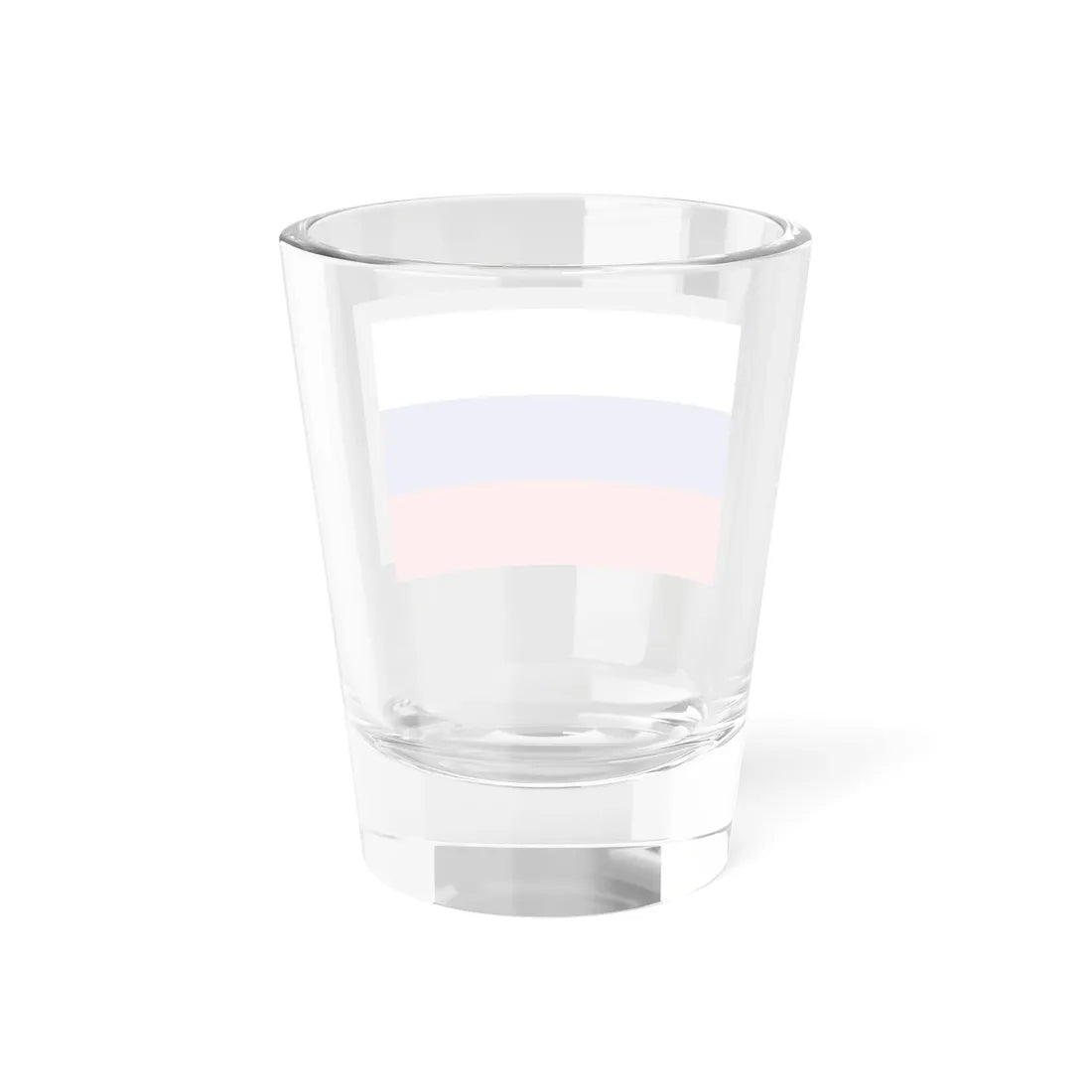 Flag of Russia on light background (Russia) Shot Glass 1.5oz - Go Mug Yourself