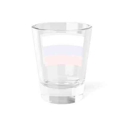 Flag of Russia on light background (Russia) Shot Glass 1.5oz - Go Mug Yourself