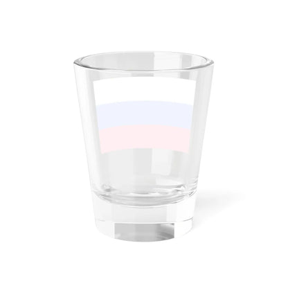 Flag of Russia white-blue-pink (Russia) Shot Glass 1.5oz - Go Mug Yourself