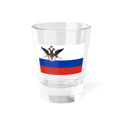 Flag of Russian-American Company (Estonia) Shot Glass 1.5oz 1.5oz - Go Mug Yourself