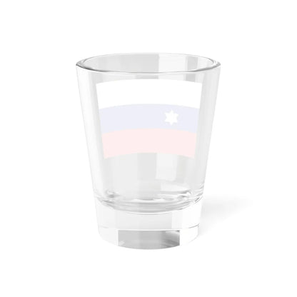 Flag of Russian American Line (Russia) Shot Glass 1.5oz - Go Mug Yourself