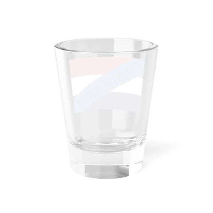 Flag of Russian Blue Army (Russia) Shot Glass 1.5oz - Go Mug Yourself