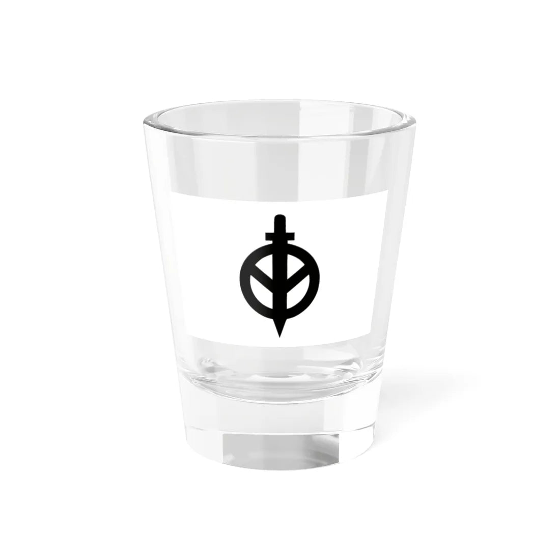Flag of Russian Center variant 01 (Russia) Shot Glass 1.5oz 1.5oz - Go Mug Yourself