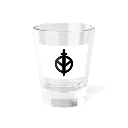 Flag of Russian Center variant 01 (Russia) Shot Glass 1.5oz 1.5oz - Go Mug Yourself