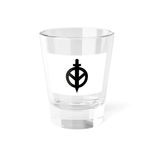 Flag of Russian Center variant 01 (Russia) Shot Glass 1.5oz 1.5oz - Go Mug Yourself