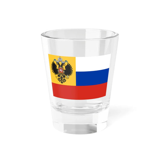 Flag of Russian Empire 1914-1917 common (Estonia) Shot Glass 1.5oz 1.5oz - Go Mug Yourself