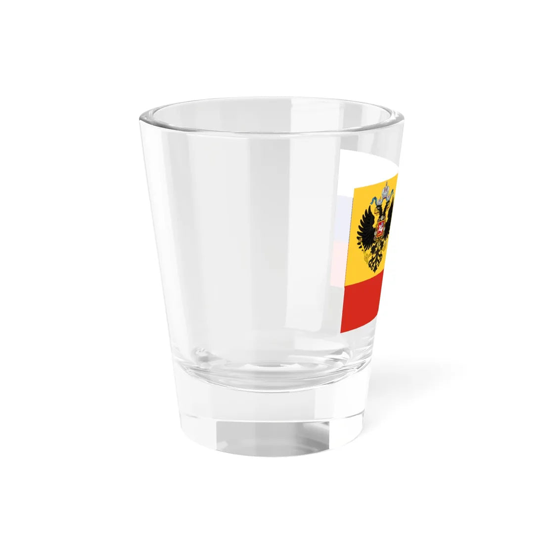 Flag of Russian Empire 1914-1917 common (Estonia) Shot Glass 1.5oz - Go Mug Yourself