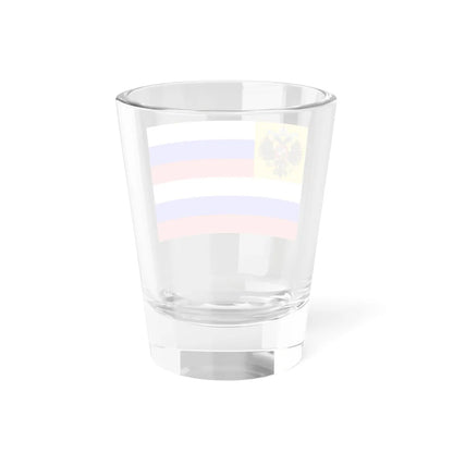 Flag of Russian Empire for private use 1698-1700 (Russia) Shot Glass 1.5oz - Go Mug Yourself