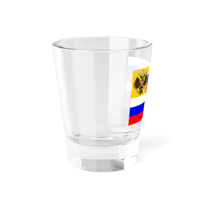 Flag of Russian Empire for private use 1698-1700 (Russia) Shot Glass 1.5oz - Go Mug Yourself